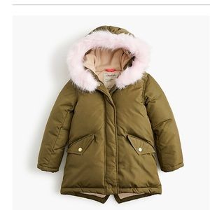 Crewcuts Girls’ Fishtail Parka w/Primaloft